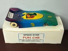 Speed Star 1/24 Scale Slot Fun CAR W BODY Chassis - Ferret Spider in box