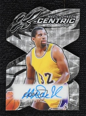 2024 Leaf X-Centric WhatNot Exclusive Silver Circles 1/1 Magic Johnson Auto 2z3