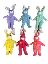 Stuffies - Salvino's Bamm Baseball Collectable Plush Bunnies - 6 Total - NWT