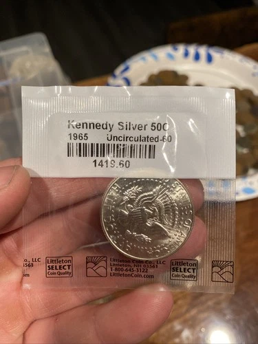 1965 Kennedy Uncirculated Silver