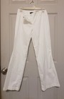 BCBGMAXAZRIA Women's Solid White Wide-Leg Dress Pants Size 4p — photo 1