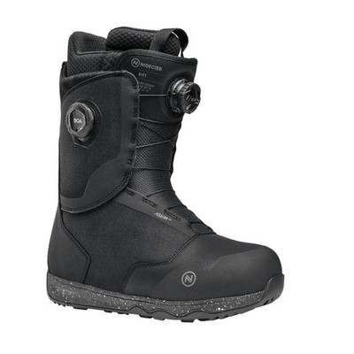 Nidecker Rift Men's Snowboard Boots, Black, M9.5