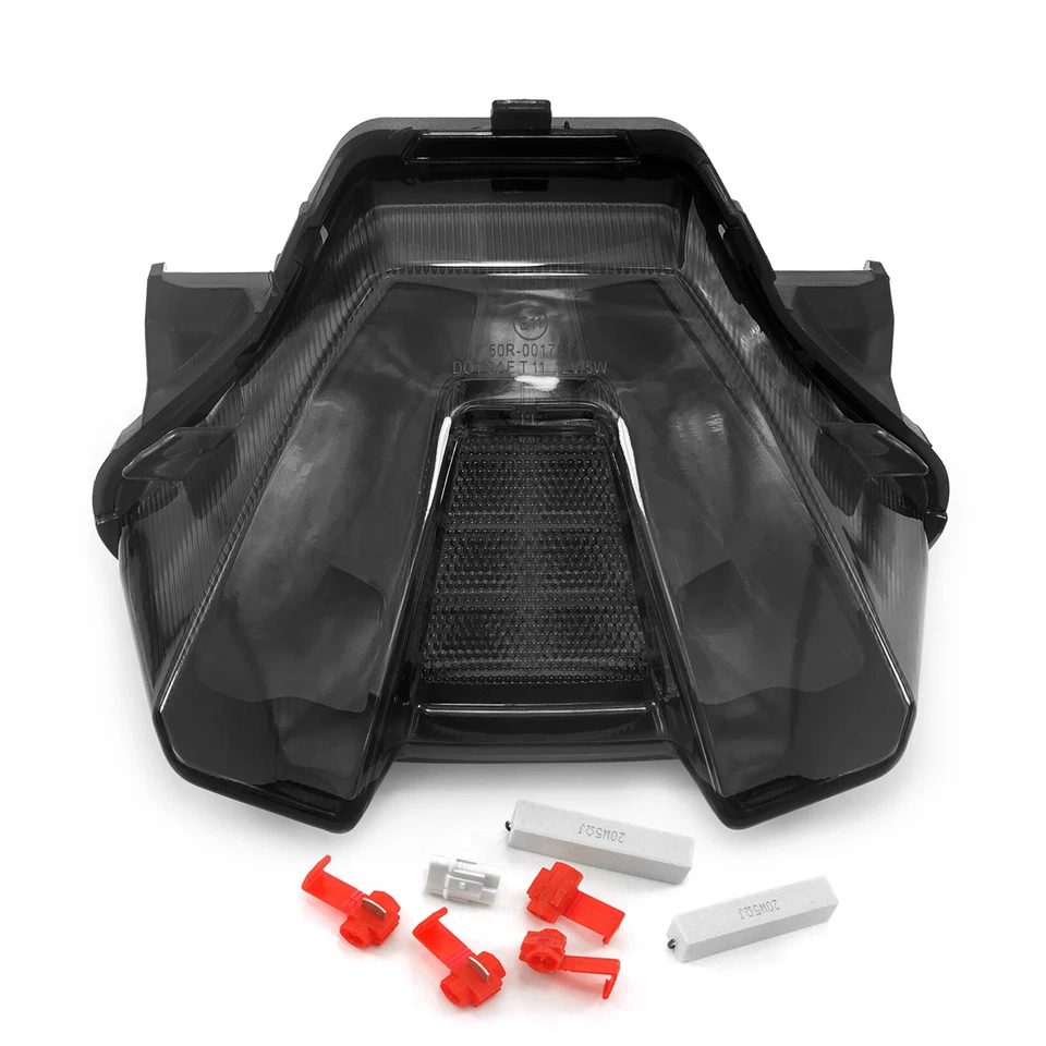 Luz trasera LED integrada luz de freno señal de giro para 2021-2025 MT-07 MT07 Foto 3 de 4