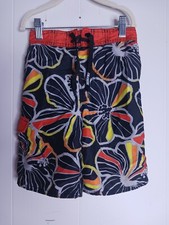 Joe Boxer Floral Board Shorts Youth Boys Size 7