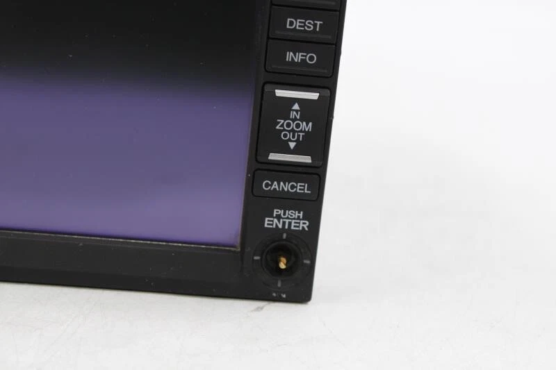 Info-GPS-TV Screen Display Navigation Dash Mounted 2013-15 HONDA CR-Z OEM #17720 - Image 3 of 4