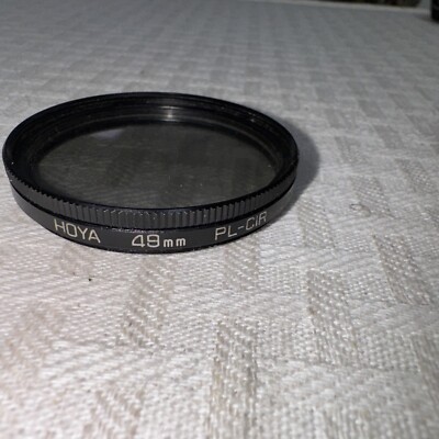 HOYA JAPAN 49mm PL Polarising Filter for Camera Lens SLR DSLR Black!!