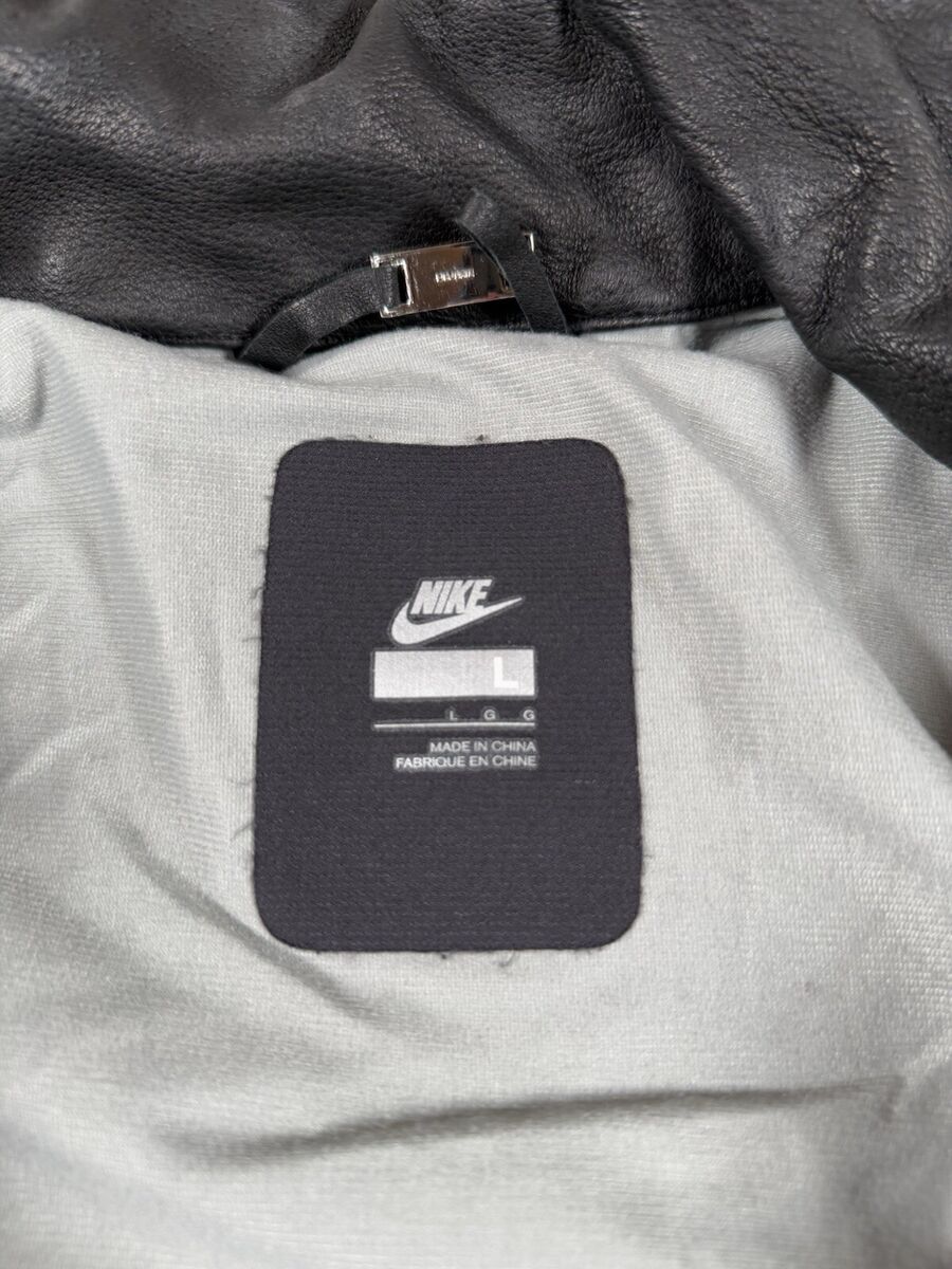 Vintage Nike AF1 '82 Jacket Men's Large Black Chore Full Zip Vintage Nike AF1 '82 Jacket Men's Large Black Chore Full Zip