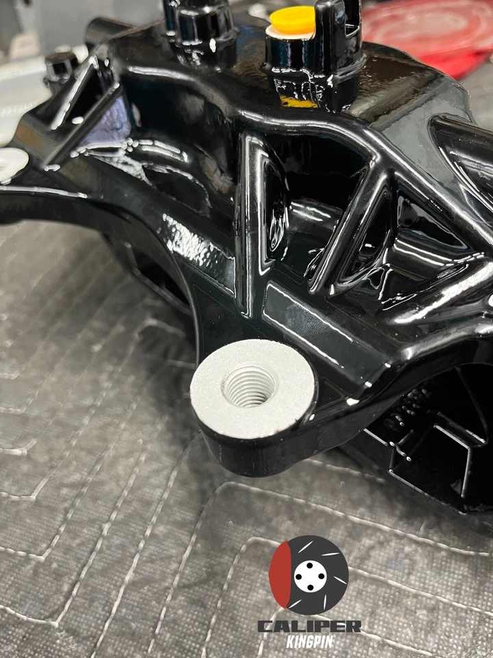 04-17 PINZAS DE FRENO DELANTERAS SUBARU IMPREZA WRX STI SEDAN LH RH con recubrimiento en polvo Foto 3 de 4