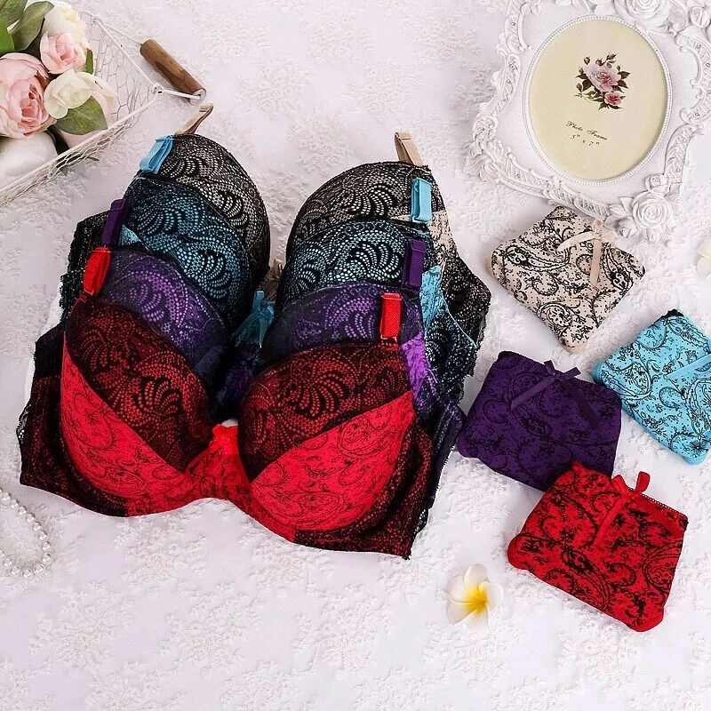 Women Bra Set Lingerie Plus Size Bra And Panty Sets Push up Bra