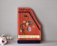 Vintage GDR Mandolin Stringed Instrument Ziter Cymbals Gusli Gittar