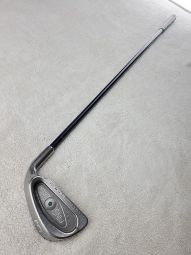 Ping Eye 2 Green Dot RH 3 ferri 40,5" S-Flex Harrison Ironstar grafite buono GPTW - Foto 11 di 11