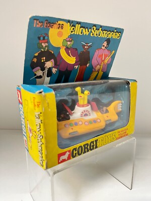1960s Vintage Corgi 803 The Beatles Yellow Submarine Near mint | eBay