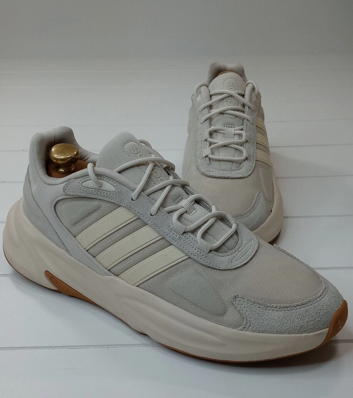 Adidas Cloudfoam GX6762 scarpe sneakers sportive uomo comode crema avorio taglia 13