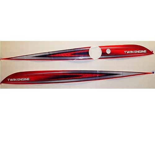 Yamaha Boat Graphic Decal F2AU417G60 Jet Boat 62 1/2 x 4 3/4 Inch eBay