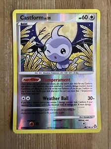 Castform 48/146 Uncommon RH Reverse Holo Pokemon D&P Legends Awakened TCG - VLP