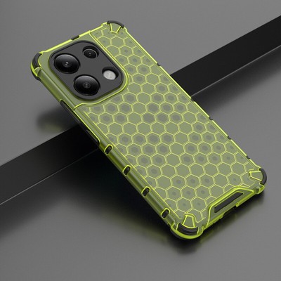 For Xiaomi Poco X6 Pro Redmi 13C Note 13 12 11 Honeycomb Armor Hybrid Case Cover