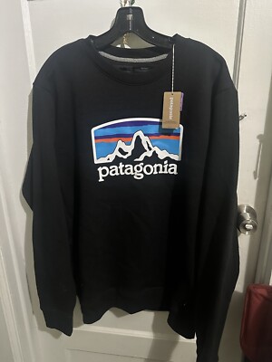 Patagonia Men's Fitz Roy Horizons Uprisal Crew Sweatshirt