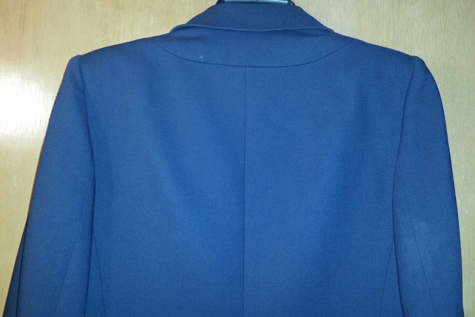 PRADA Navy Blue Virgin Wool Lined Jacket Blazer  … - image 6