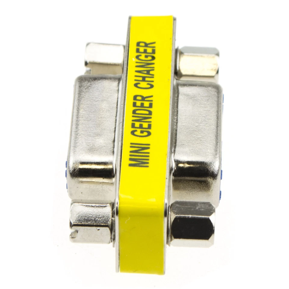 15pin Svga / VGA Geschlecht Wechsler Adapter Kupplung Buchse auf F - 15 Polig - Bild 2 von 4