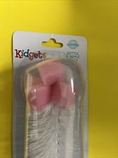 Kidget Pink Baby Bottle Nipple And Brush Set