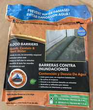QUICK DAM Flood Protection Absorbs Contain & Divert 3.5"x10' Activates When Wet