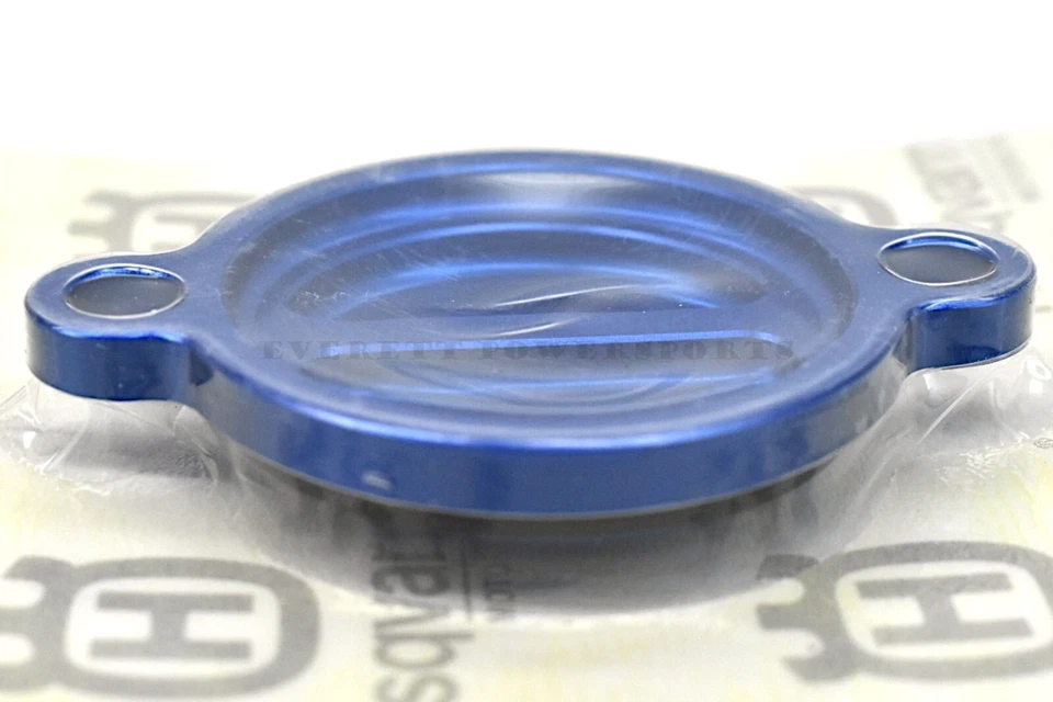 Cubierta de filtro de aceite FC250 350 14-23, FC450 16-18, TE250 17-18 Husky Blue #i233 A Foto 2 de 4
