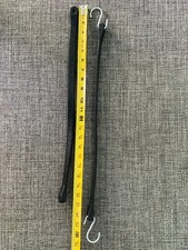 21" Heavy Duty EPDM USA Made Rubber Tarp Straps Tie Down With S Hooks - 10 Pack