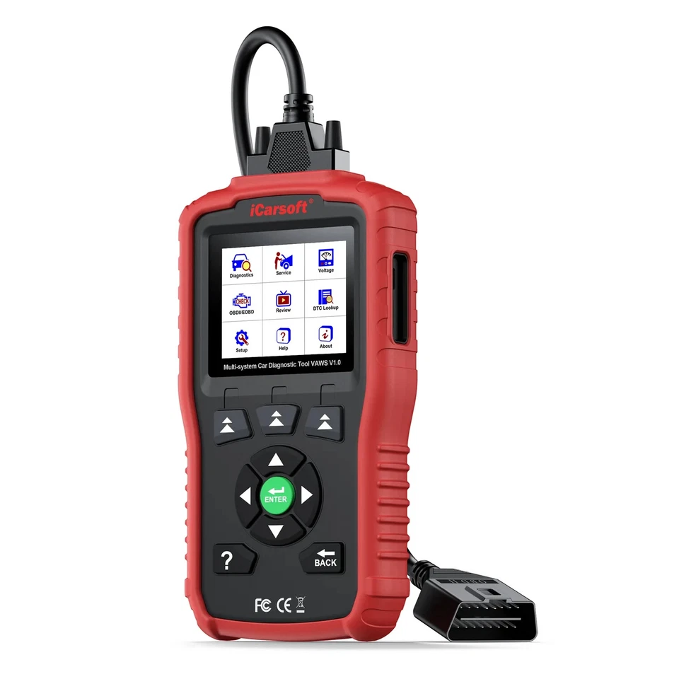 iCarsoft V1 für VAG VW Audi Seat Skoda Diagnosegerät Motor ABS Airbag uvm... - Bild 4 von 4
