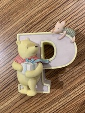 Disney Classic Pooh Michel  Company Letter P Pooh and Piglet 3  