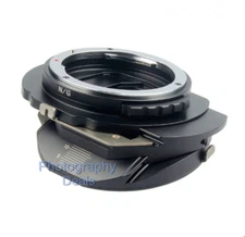 Tilt Shift Lens Adapter for Nikon AIG Lens to Panasonic Micro M4/3 MFT Camera