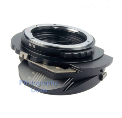 Tilt Shift T&S Lens Adapter for Nikon AI G Lens to Micro Four third M4/3 Camera