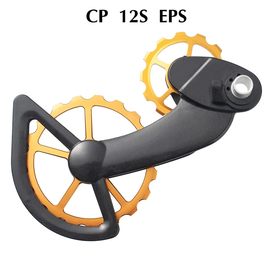 Polia traseira de roda guia de rolamento de cerâmica para bicicleta de estrada CP 12S EPS - Imagem 4 de 4