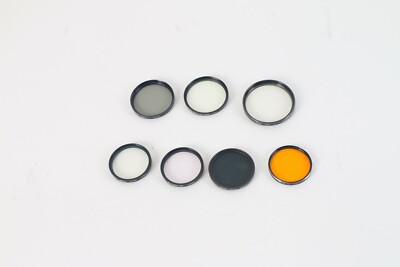 Assorted Filter Lot of 7- 4x Hoya, 1x Tiffen, 1x Aragon, 1x Prinz
