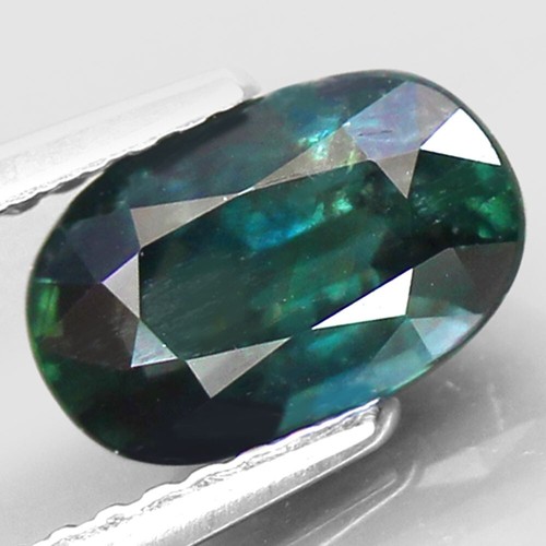 1.82ct.MATHURA MINED IN ONE CARAT++ MULTI COLOR SAPPHIRE UNHEATED GEMSTONE OVAL - Picture 2 of 5