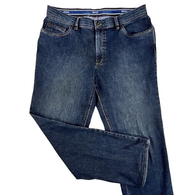HILTL Dude Jeans Men’s Size 36x31 Blue Denim Straight Leg Pocket Pants  Stretch