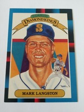 1988 Donruss Baseball Diamond Kings Mark Langston #20 -  Seattle Mariners