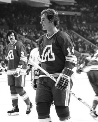 Tim Eccelstone Of The Atlanta Flames Skates 1970s ICE HOCKEY OLD PHOTO