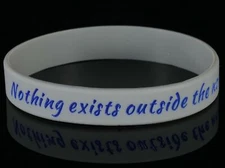 Custom Engraved Silicone Wristbands - Personalized Luxe Rubber Bracelets