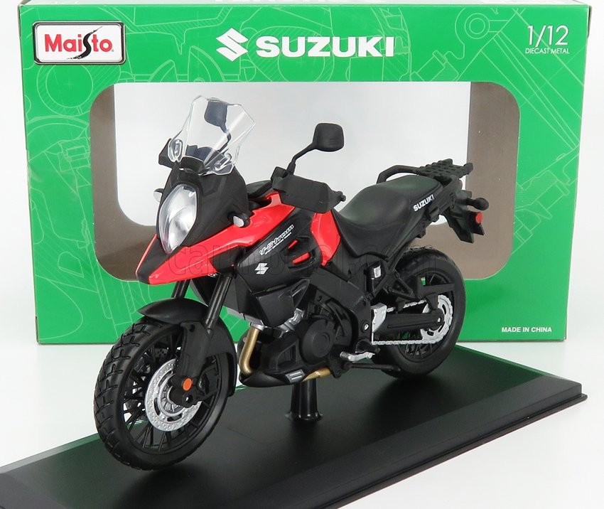 Modellino Maisto 1/12 Moto Suzuki V Strom foto 4