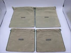 4 Vintage Steuben Crystal Glass Anti-tarnish Dust Bags Storage Misc Size