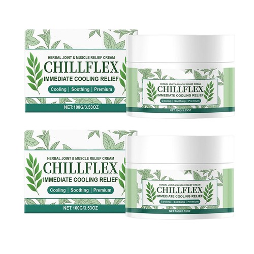 1-3 X CHILLFLEX Menthol Soothing-Cream Joint Activities Throughout The Body* - Picture 20 of 20