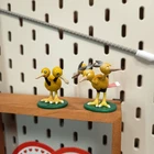 TOMY Pokemon DODUO & DODRIO 2" Figure CGTSJ Nintendo Vintage Toy Collectible