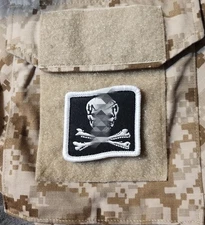 NSWDG DevGru BLUE Squadron Small Helmet or Cap Emblem