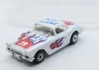 Matchbox White 1962 Corvette Macau 1983 1/58 Vintage Diecast