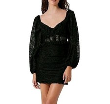 ASTR the Label Chrisley Black Lace Cocktail and Party Mini Dress Women's Size XS