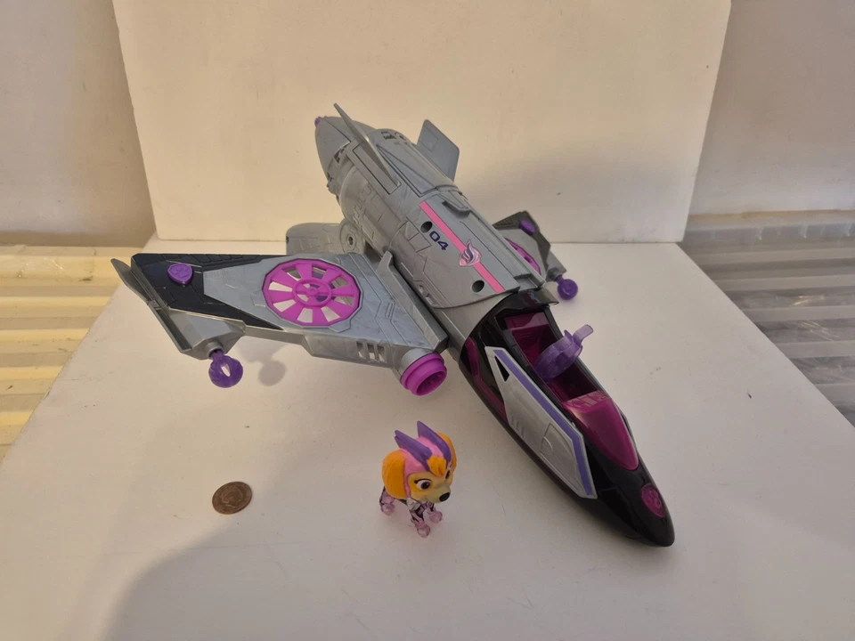 PAW Patrol The Mighty Movie Skye's Deluxe Jet & Figure Set, Electrónico, Combinar Foto 3 de 4