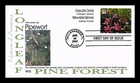 DR JIM STAMPS US COVER LONGLEAF PINE FOREST GRASS PINK ORCHID FIRST DAY ISSUE