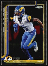 2025 Topps Chrome Tutu Atwell #167 Los Angeles Rams
