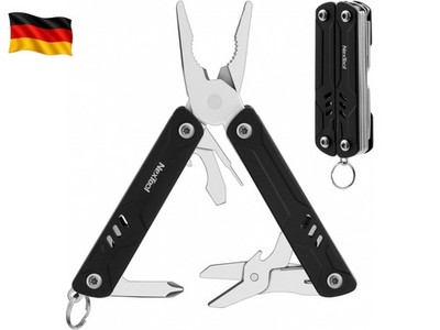 Multitool,9 in 1 TSA Mini Sailor mit Nadelzange,Schere,SIM-Extraktor &