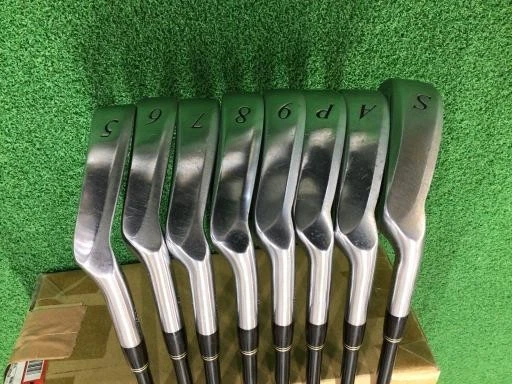 PRGR DATA811 Irons #5-9,Pw,Aw,Sw(8Clubs)/DATA080/Flex:SR/ Iron set - Image 4 of 4